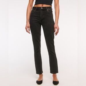 Abercrombie & Fitch Skinny High Rise jeans. Women‎ size 27/4. Black.